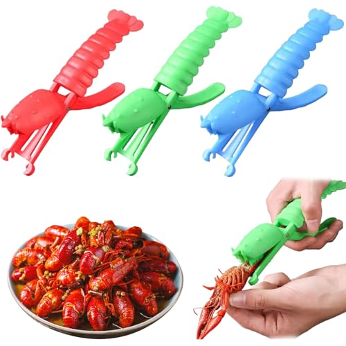 Pfjsseey Shrimp Deveineineineingangwerkzeug 3PCS Langusten mit Handheld-Garnelenschäler 3 farbheizungsbeständige Kunststoffschäler und Deveiner-Werkzeug für, Langustenentwicklung Pfjsseey Shrimp Deveineineineingangwerkzeug 3PCS Langusten mit Handheld-Garnelenschäler 3 farbheizungsbeständige Kunststoffschäler und Deveiner-Werkzeug für, Langustenentwicklung von Pfjsseey