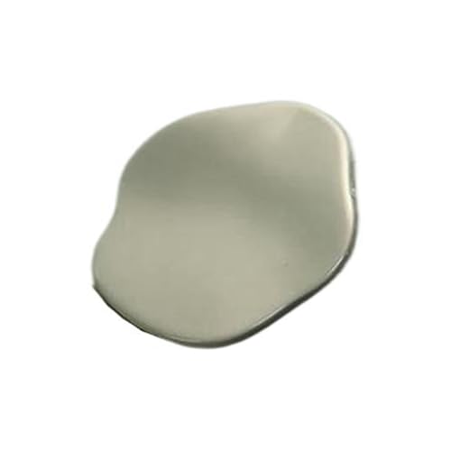 12mm-30mm Metallknöpfe für Jacken und Blazer, Nebelsilber, 24,5mm – 5 Stück von Pgqjfks