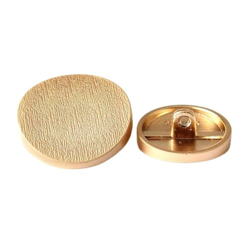 15-25-mm-Metallknöpfe für Mäntel und Pullover, Farbe 11, 25mm-6Stk von Pgqjfks
