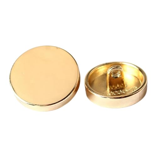 15-25-mm-Metallknöpfe für Mäntel und Pullover, Farbe 12, 15mm-6Stk von Pgqjfks