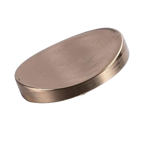 10-30mm runde Metallknöpfe für Mäntel, Anzüge und Hemden, Helles Gold-konkav, 28mm-4Stk von Pgqjfks