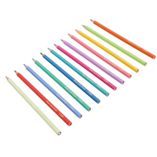 12 Lebende Pastell-Stifte, Sechskant Anti-Slip Konstruktionen Weichholz Dicke Kerne zum Zeichnen, Farbgebung, Kalligraphie, Scrapbooking mit 12-farbigem Bleistift Set Geeignet für 12 Lebende Pastell-Stifte, Sechskant Anti-Slip Konstruktionen Weichholz Dicke Kerne zum Zeichnen, Farbgebung, Kalligraphie, Scrapbooking mit 12-farbigem Bleistift Set Geeignet für von Phefop