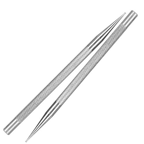 2PCS Edelstahl Leder Feder Feder für Vielseitig verwendbar, Fingerschutz, Komfortable und Tragbare Leder-Spur Werkzeug aus Edelstahl Leder Handwerk 2PCS Edelstahl Leder Feder Feder für Vielseitig verwendbar, Fingerschutz, Komfortable und Tragbare Leder-Spur Werkzeug aus Edelstahl Leder Handwerk von Phefop
