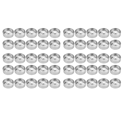 50 Stück Kerzensockel zur Herstellung von Kerzenbehältern – hitzebeständiges DIY-Material von Phefop