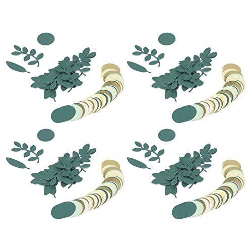 Babyshower Konfetti, grünes Konfetti Sicher Weich 400 Stück für Tischdekoration für Dinosaurier Mottoparty Babyshower Konfetti, grünes Konfetti Sicher Weich 400 Stück für Tischdekoration für Dinosaurier Mottoparty von Phefop