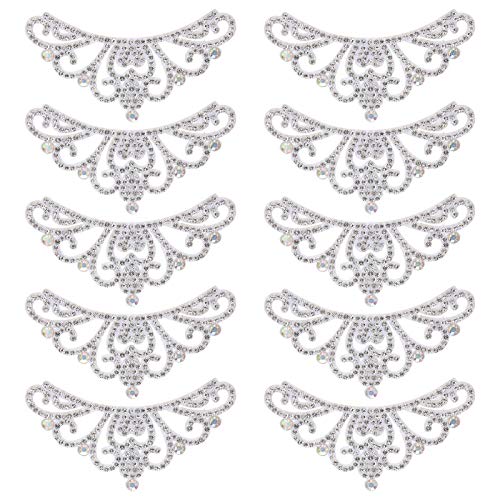 Patches für Kleidung Dekoration für Kleidung in Form von Flicken, 10 Stück Applikationen aus Stoff für DIY Dekoration, perfekt für Hüte und Kleidung (#6) von Phefop