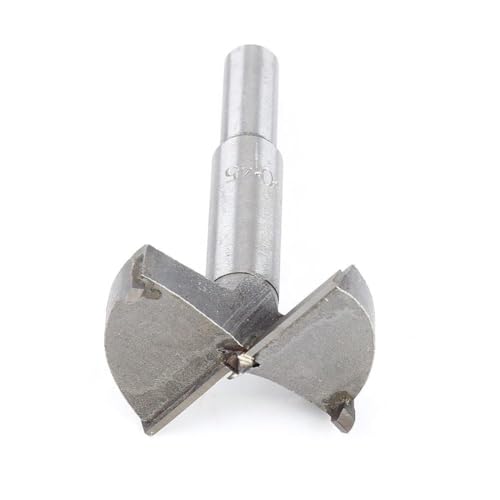 Phefop 1PC Zementiertes Carbid Forstner Bohrer für Holzbearbeitungsloch Bohrung, Flaches Holz Schneidwerkzeug (45 mm) von Phefop