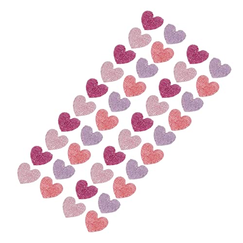 Phefop 40pcs Herzform -Form - -Flecken, Premium -Stick -Stoff -Verschleiß -Proof DIY -Eisen auf Applikationen Glitzeraufkleber für Kleidung Schuhe Hüte, 4x4cm Phefop 40pcs Herzform -Form - -Flecken, Premium -Stick -Stoff -Verschleiß -Proof DIY -Eisen auf Applikationen Glitzeraufkleber für Kleidung Schuhe Hüte, 4x4cm von Phefop