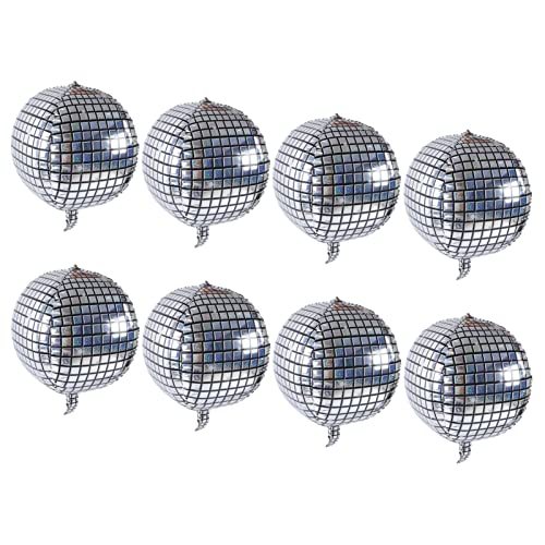Phefop Geburtstagsballon aus Aluminium, Blind 4D Blind 4D Balon für Hochzeitsdekorationen, 8 Stück Phefop Geburtstagsballon aus Aluminium, Blind 4D Blind 4D Balon für Hochzeitsdekorationen, 8 Stück von Phefop