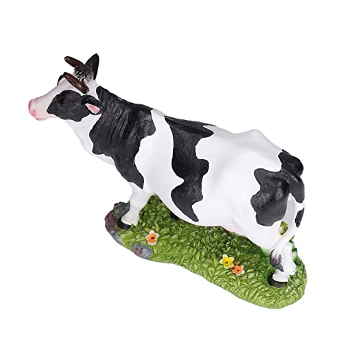 Phefop Lebendige Kuhmodellharz -Figur für Desktop -Gartendekoration, für Partyversorgungen oder Kuchentopper, 8,7x6.7in Phefop Lebendige Kuhmodellharz -Figur für Desktop -Gartendekoration, für Partyversorgungen oder Kuchentopper, 8,7x6.7in von Phefop