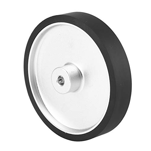 Phefop Non-Rutsch-Polyurethan-Encoderwiel 250 Mm Zum Messen von Messgerät, Langlebiger Gummioberfläche mit Aluminiumlegierungshalterung von Phefop