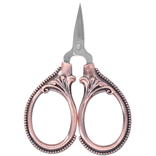 Phefop Retro Artisan Scissors Rail -Staal Stickerei Schaar für Zeeman Nähen (Roségold) von Phefop