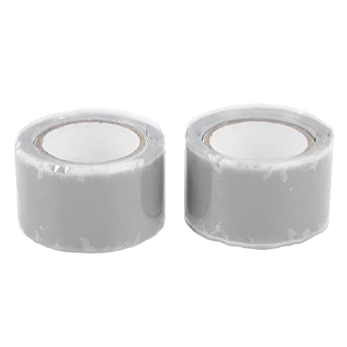 Phefop Silikon-Isolierband für Schlauch, 2,5 cm breit, einfache Bedienung, selbsthaftendes Klebeband, hohe Temperaturen, zur Reparatur von Phefop Silikon-Isolierband für Schlauch, 2,5 cm breit, einfache Bedienung, selbsthaftendes Klebeband, hohe Temperaturen, zur Reparatur von von Phefop