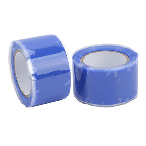Phefop Silikon-Isolierband für Schlauch, 2,5 cm breit, einfache Bedienung, selbsthaftendes Klebeband, hohe Temperaturen, zur Reparatur von Phefop Silikon-Isolierband für Schlauch, 2,5 cm breit, einfache Bedienung, selbsthaftendes Klebeband, hohe Temperaturen, zur Reparatur von von Phefop