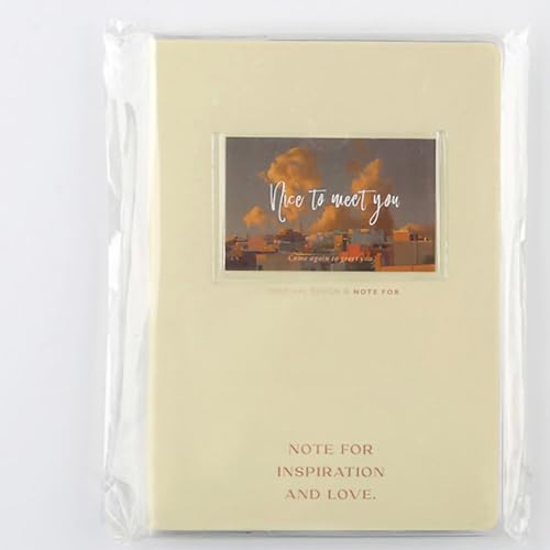 Phefop Zielplaner Retro Style Slipcover Note Erreichen Sie Ihr Ziel für Heimreisereisen, Perfektes für Freunde und Familie (Bohr Manor) von Phefop