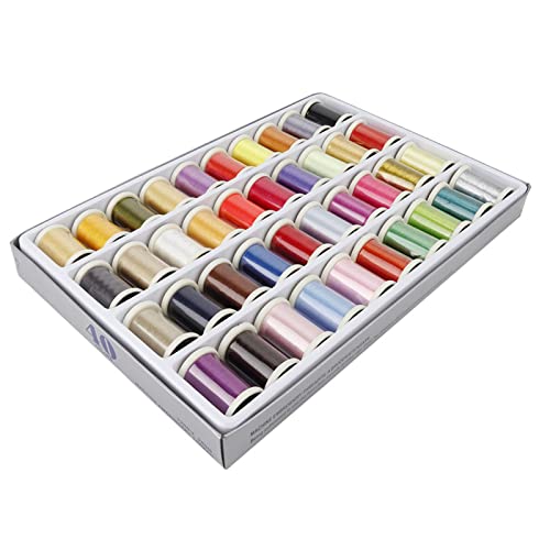 Stickpackung 40 Stk. Polyester 135D/2 für Selbststicken, Stiche und Bekleidung Stickpackung 40 Stk. Polyester 135D/2 für Selbststicken, Stiche und Bekleidung von Phefop