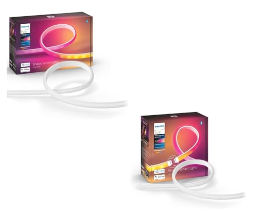 Philips Hue Gradient Lightstrip 3 Meter – Weißes und Farbiges Licht – LED-Strip – Inkl. Netzkabel – Hue White and Color Ambiance Gradient Philips Hue Gradient Lightstrip 3 Meter – Weißes und Farbiges Licht – LED-Strip – Inkl. Netzkabel – Hue White and Color Ambiance Gradient von Philips Hue