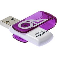 PHILIPS USB-Stick Vivid 3.0 lila, weiß 64 GB von Philips