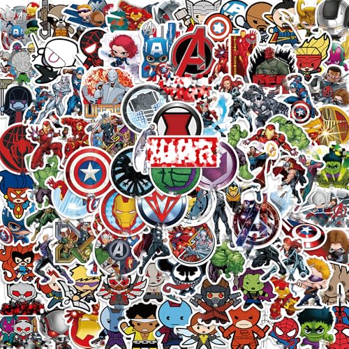 Aufkleber Sticker Jungen, 100 Stück Aufkleber Mehrfarbig Set, für Bulk-Aufkleber für Scrapbooking, Lehrer, Kleinkinder, Thema Geburtstag Kinder Geschenk für Jugendliche von Philoctes