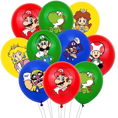 Luftballons Geburtstags Kinder,40 Stück Latexballon Bedruckte,Set Kindergeburtstag Luftballons Dekoration,Supplies Themed Party Jungen Mädchen von Philoctes