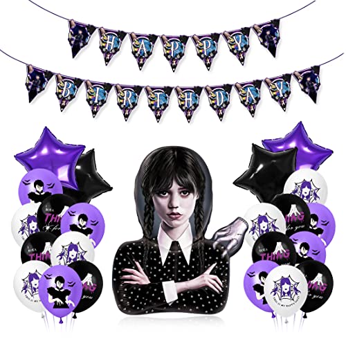 Thema Geburtstag Deko, Party Dekoration Mottoparty, Banner Set, Themenparty Luftballons, Sterne Folienballon, Latexballons für Kinder, Überraschung Geschenk für Fans von Philoctes