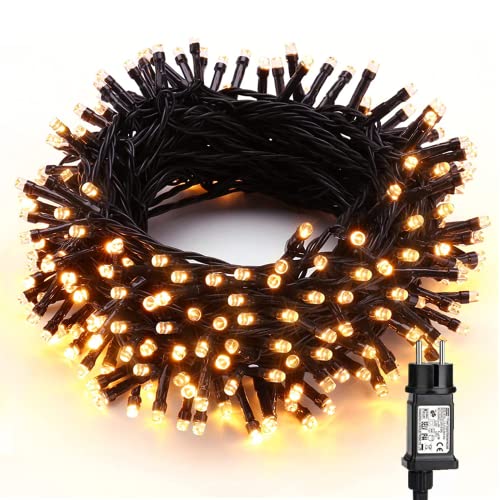 PhilzOps Weihnachten Lichterkette Indoor, 20M 200 LED Außen Warmweiß Weihnachtsbaum Beleuchtung mit Stecker 8 Modi Wasserdicht Lichterkette für Party Ostern Innen Zimmer Hochzeit Garten Baum Balkon PhilzOps Weihnachten Lichterkette Indoor, 20M 200 LED Außen Warmweiß Weihnachtsbaum Beleuchtung mit Stecker 8 Modi Wasserdicht Lichterkette für Party Ostern Innen Zimmer Hochzeit Garten Baum Balkon von PhilzOps