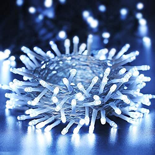 PhilzOps Weihnachtsbeleuchtung Außen, 20M 200 LED Innen Lichterkette mit Stecker 8 Modi Wasserdicht Weihnachten Beleuchtung für Indoor Kinderzimmer Hochzeit Outdoor Garten Party Deko, Kaltweiß PhilzOps Weihnachtsbeleuchtung Außen, 20M 200 LED Innen Lichterkette mit Stecker 8 Modi Wasserdicht Weihnachten Beleuchtung für Indoor Kinderzimmer Hochzeit Outdoor Garten Party Deko, Kaltweiß von PhilzOps