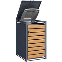 phoenix GB1168AWK Mülltonnenbox anthrazit, eiche, 1 St. von Phoenix