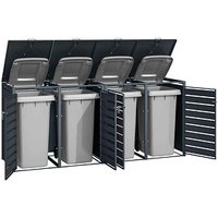 phoenix GB4426AAK Mülltonnenbox anthrazit, 1 St. phoenix GB4426AAK Mülltonnenbox anthrazit, 1 St. von Phoenix