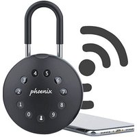 phoenix Smile Schlüsselkasten schwarz mit 2 Haken Elektronikschloss von Phoenix