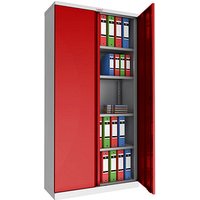 phoenix Stahlschrank SCL1891GRK grau, rot 91,5 x 37,0 x 183,0 cm, zerlegt phoenix Stahlschrank SCL1891GRK grau, rot 91,5 x 37,0 x 183,0 cm, zerlegt von Phoenix