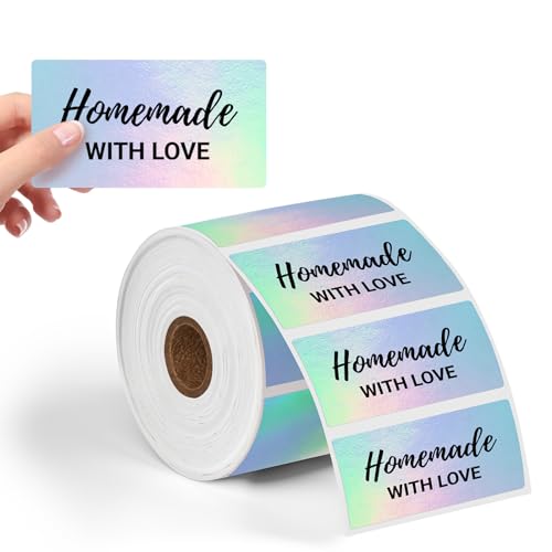 Phomemo 2.25''*1.25'' Laser Dazzle 500 Etiketten/Rolle, kompatibel mit MUNBYN, Phomemo, Polono Etikettendrucker, BPA-freie Thermoetiketten für Barcode, Adressetiketten-57x31mm Phomemo 2.25''*1.25'' Laser Dazzle 500 Etiketten/Rolle, kompatibel mit MUNBYN, Phomemo, Polono Etikettendrucker, BPA-freie Thermoetiketten für Barcode, Adressetiketten-57x31mm von Phomemo
