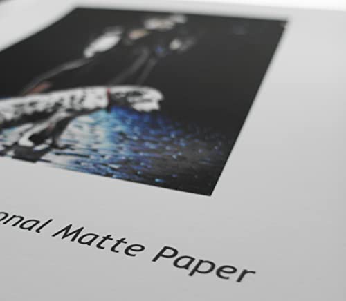 Photolux Professional Matte Paper DUO 230 gsm, beidseitig bedruckbar Fotopapier in Premiumqualität (100 Blatt / 130x180mm von Photolux