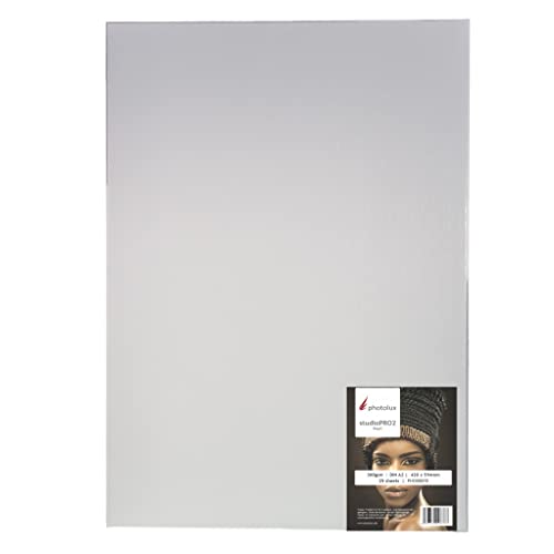 Photolux studioPRO Pearl 300 gsm, cool tone Fotopapier in Premiumqualität DIN A2 (420x594mm) 25 Blatt von Photolux