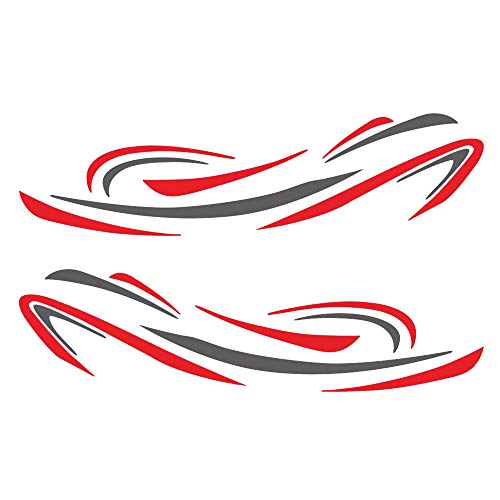 Wohnmobil Wohnmobil Universal Body Sticker DIY Streifen Bild Aufkleber Aufkleber Dekoration für Wohnwagen AnhäNger von Phyachelo