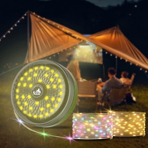 Phylosal Camping-Lichterkette, L21-Grün von Phylosal