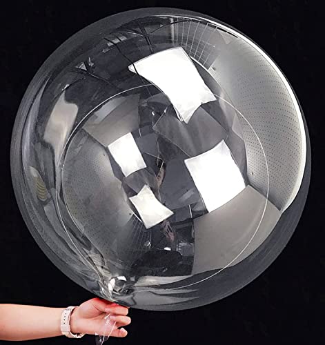 10 Stücke Bobo Luftballons Transparente Bobo Ballon, Luftballons Geburtstag Kristall Blase Klar Ballons, Party Luftballons Jumbo Luftballon für Hochzeit Geburtstag Haus Weihnachten (16 Zoll~24 Zoll) 10 Stücke Bobo Luftballons Transparente Bobo Ballon, Luftballons Geburtstag Kristall Blase Klar Ballons, Party Luftballons Jumbo Luftballon für Hochzeit Geburtstag Haus Weihnachten (16 Zoll~24 Zoll) von Phyooest