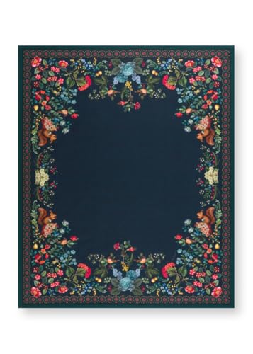 Pip Studio Tischdecke Winter Wonderland | dunkelblau - 100 x 100 von PiP Studio