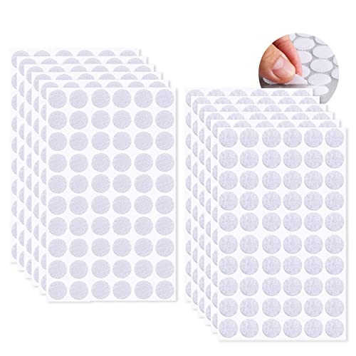 1008 Stück Klettpunkte Selbstklebend, 10mm Rund Doppelseitige Klebende Klettverschluss, Self Adhesive Rund Klett Klebepunkte Klettverschluss Selbstklebend für DIY Handwerk Kunststoff 1008 Stück Klettpunkte Selbstklebend, 10mm Rund Doppelseitige Klebende Klettverschluss, Self Adhesive Rund Klett Klebepunkte Klettverschluss Selbstklebend für DIY Handwerk Kunststoff von Piacolnic