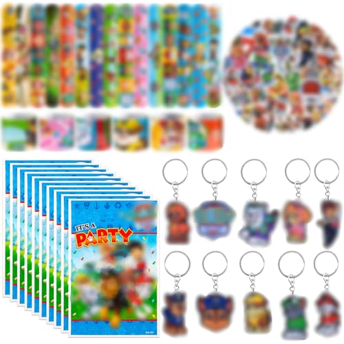 Pianocean 85PCS Kindergeburtstag Gastgeschenke mit Slap Armband, Schlüsselanhänger, Aufkleber und Geschenktüte, Nützliche Mitgebsel Kindergeburtstag, Kinder Party Kleine Geschenke Give Aways Pianocean 85PCS Kindergeburtstag Gastgeschenke mit Slap Armband, Schlüsselanhänger, Aufkleber und Geschenktüte, Nützliche Mitgebsel Kindergeburtstag, Kinder Party Kleine Geschenke Give Aways von Pianocean