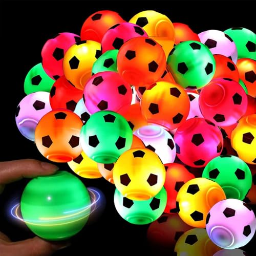 Piashow 12Pcs Mitgebsel Kindergeburtstag LED Fussball Leuchtspielzeug, Gastgeschenke 4cm Fußball Fidget Ball Toys Give Away Kinder Kleinigkeiten Preise Geschenke, Fussball Mitgebsel jungen Piashow 12Pcs Mitgebsel Kindergeburtstag LED Fussball Leuchtspielzeug, Gastgeschenke 4cm Fußball Fidget Ball Toys Give Away Kinder Kleinigkeiten Preise Geschenke, Fussball Mitgebsel jungen von Piashow