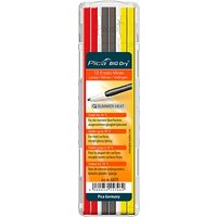 Pica Big Dry Sommer 6070 Ersatzminen für Tieflochmarker-Bleistift farbsortiert 2B 2,0 mm, 12 St. von Pica