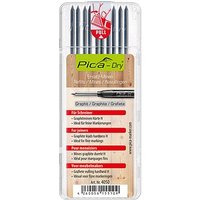 Pica Dry Schreiner 4050 Fallminen-Bleistiftminen grau H 2,8 mm, 10 St. von Pica
