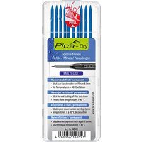 Pica Dry Wasserstrahl 4041 Ersatzminen für Tieflochmarker-Bleistift blau 2,8 mm, 10 St. von Pica