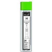 Pica Fine Dry 7050 Ersatzminen für Tieflochmarker-Bleistift grau H 0,9 mm, 24 St. von Pica