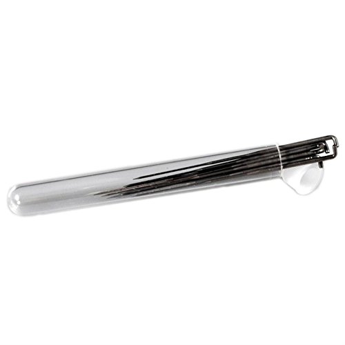 Piccolino Bastelbedarf 10 Filznadeln fein zum Trockenfilzen/Handfilzen, Edelstahl, Silber, Scharf, 38 mm von Homry