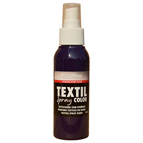 PICCOLINO Textil Spray - 100ml Violett - Textilfarbe zum Sprühen von Piccolino