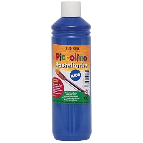 Piccolino 111513 - Kinder-Bastelfarbe Kids Ultramarin-blau 500ml - Gouache Tempera Kindermalfarbe auf Wasserbasis für Kindergarten Grundschule Piccolino 111513 - Kinder-Bastelfarbe Kids Ultramarin-blau 500ml - Gouache Tempera Kindermalfarbe auf Wasserbasis für Kindergarten Grundschule von Piccolino