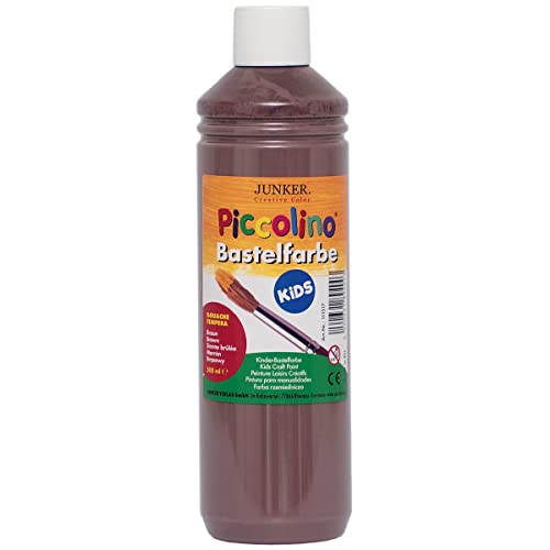 Piccolino 111517 - Kinder-Bastelfarbe Kids braun 500ml - Gouache Tempera Kindermalfarbe auf Wasserbasis für Kindergarten Grundschule Piccolino 111517 - Kinder-Bastelfarbe Kids braun 500ml - Gouache Tempera Kindermalfarbe auf Wasserbasis für Kindergarten Grundschule von Piccolino