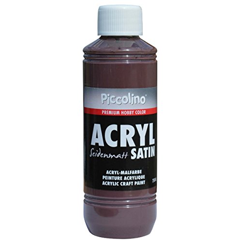 Piccolino Acrylfarbe zum Malen 250ml, Braun - seidenmatt - Acrylmalfarbe Hobby & Künstlerbedarf Piccolino Acrylfarbe zum Malen 250ml, Braun - seidenmatt - Acrylmalfarbe Hobby & Künstlerbedarf von Piccolino
